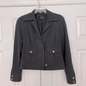 Beautiful David Meister jacket, dark gray